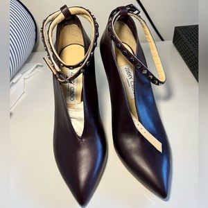 Plum Jimmy Choo heels